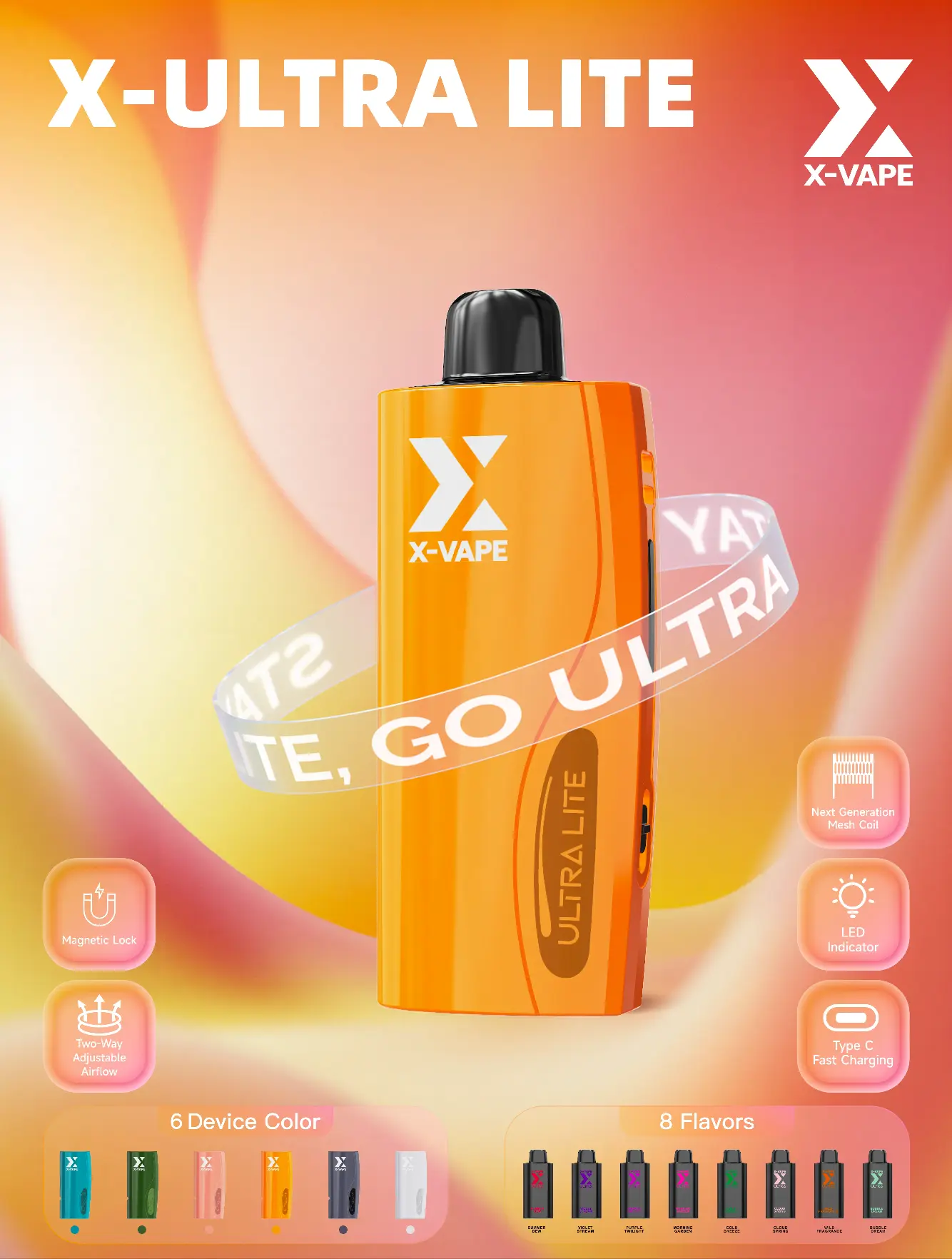 X-Ultra Lite (Wealthy Gold, 10pc) - LIMITED EDITION